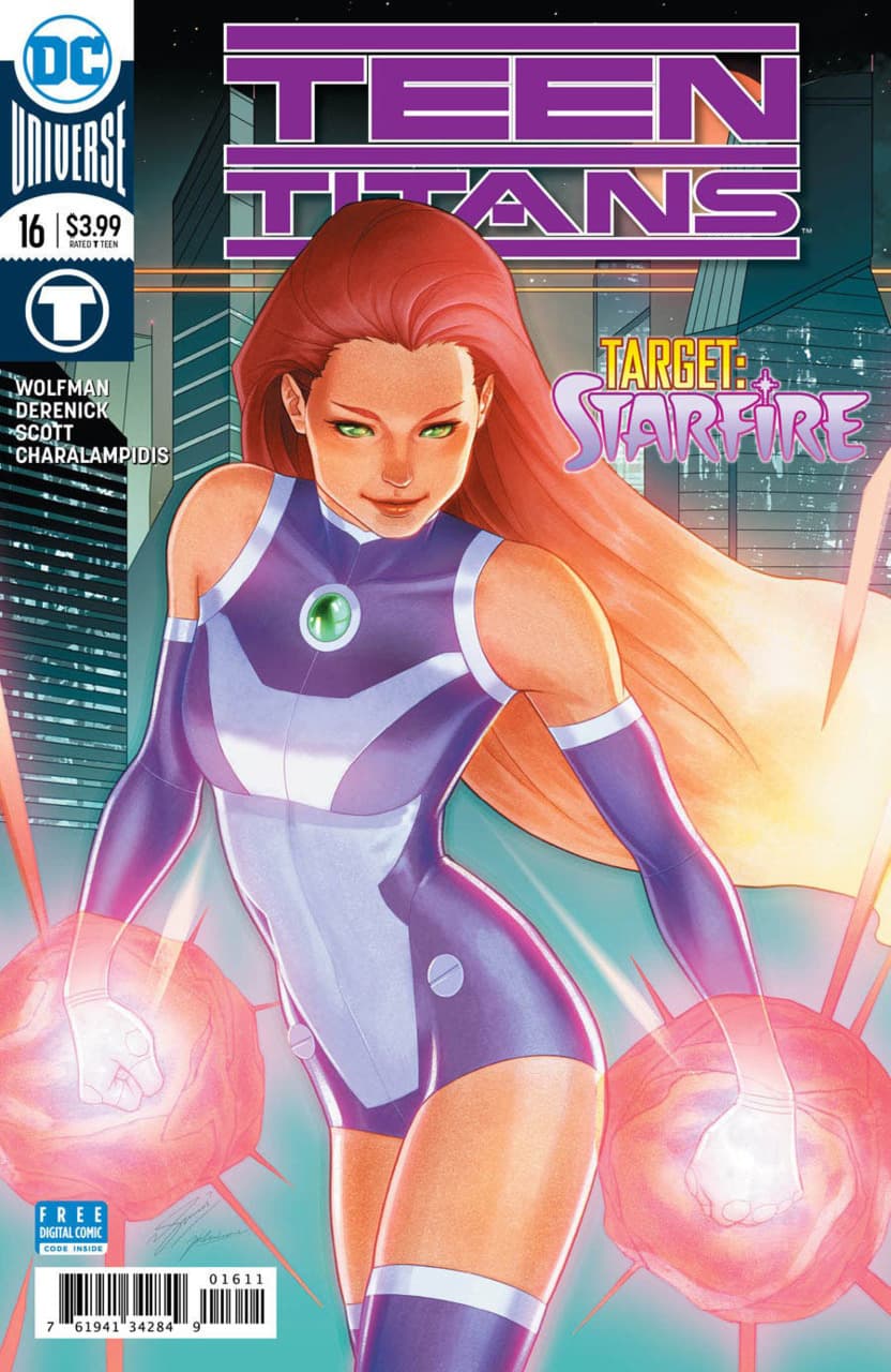 Teen Titans #16 cover