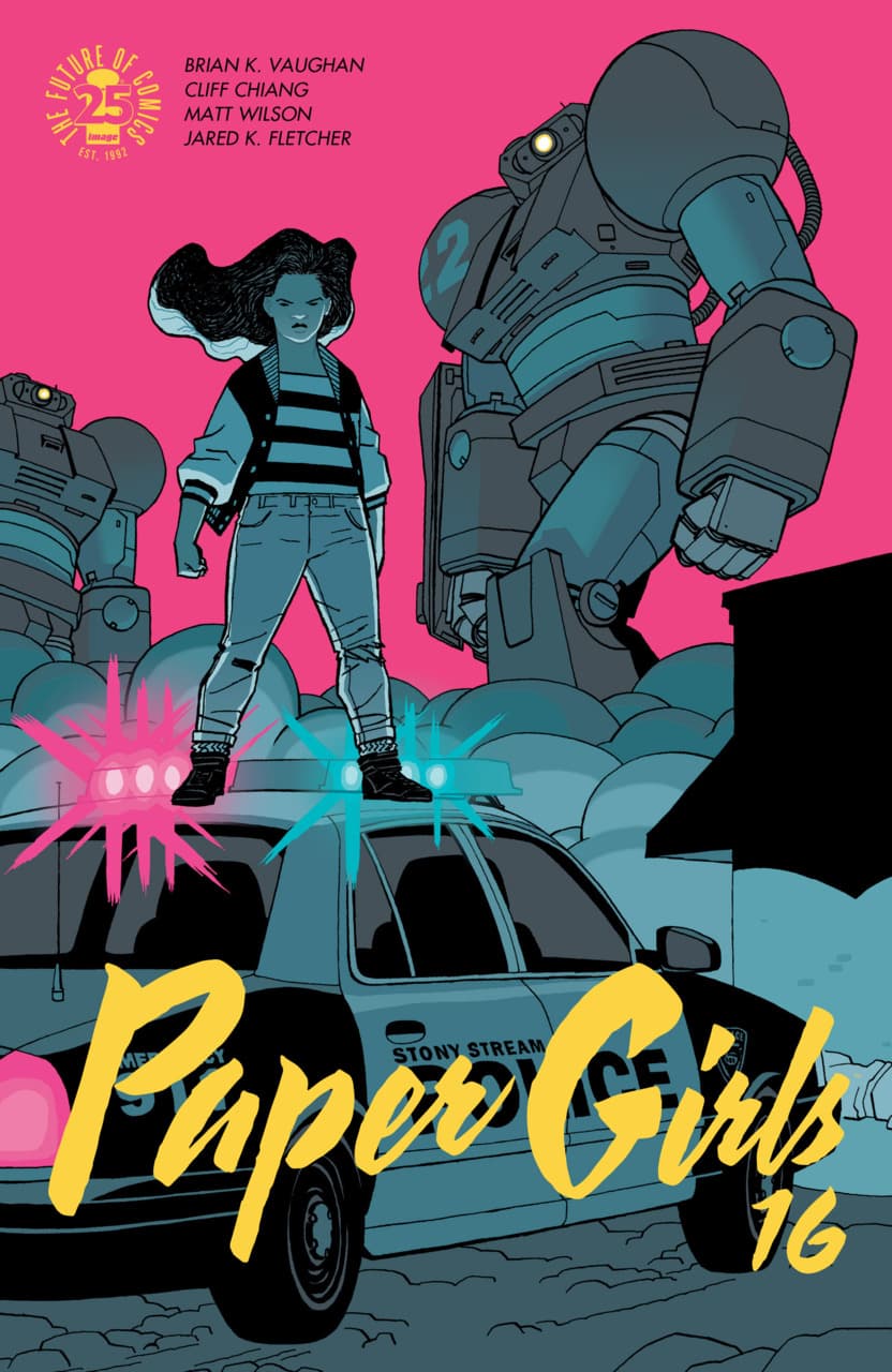 Paper Girls #16 cover