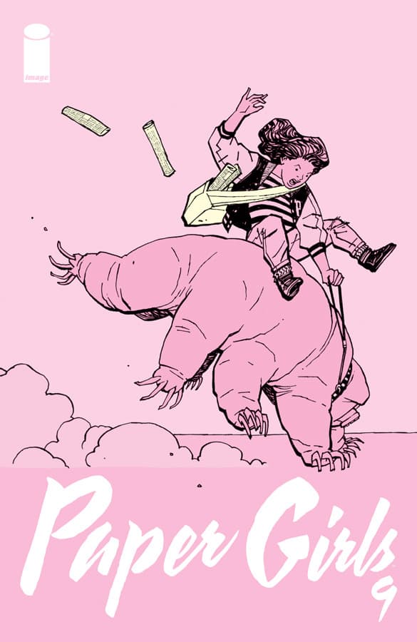 Paper Girls #9 cover