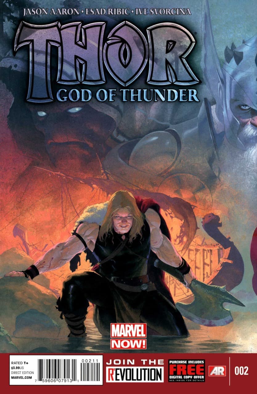 Thor: God of Thunder #2 cover
