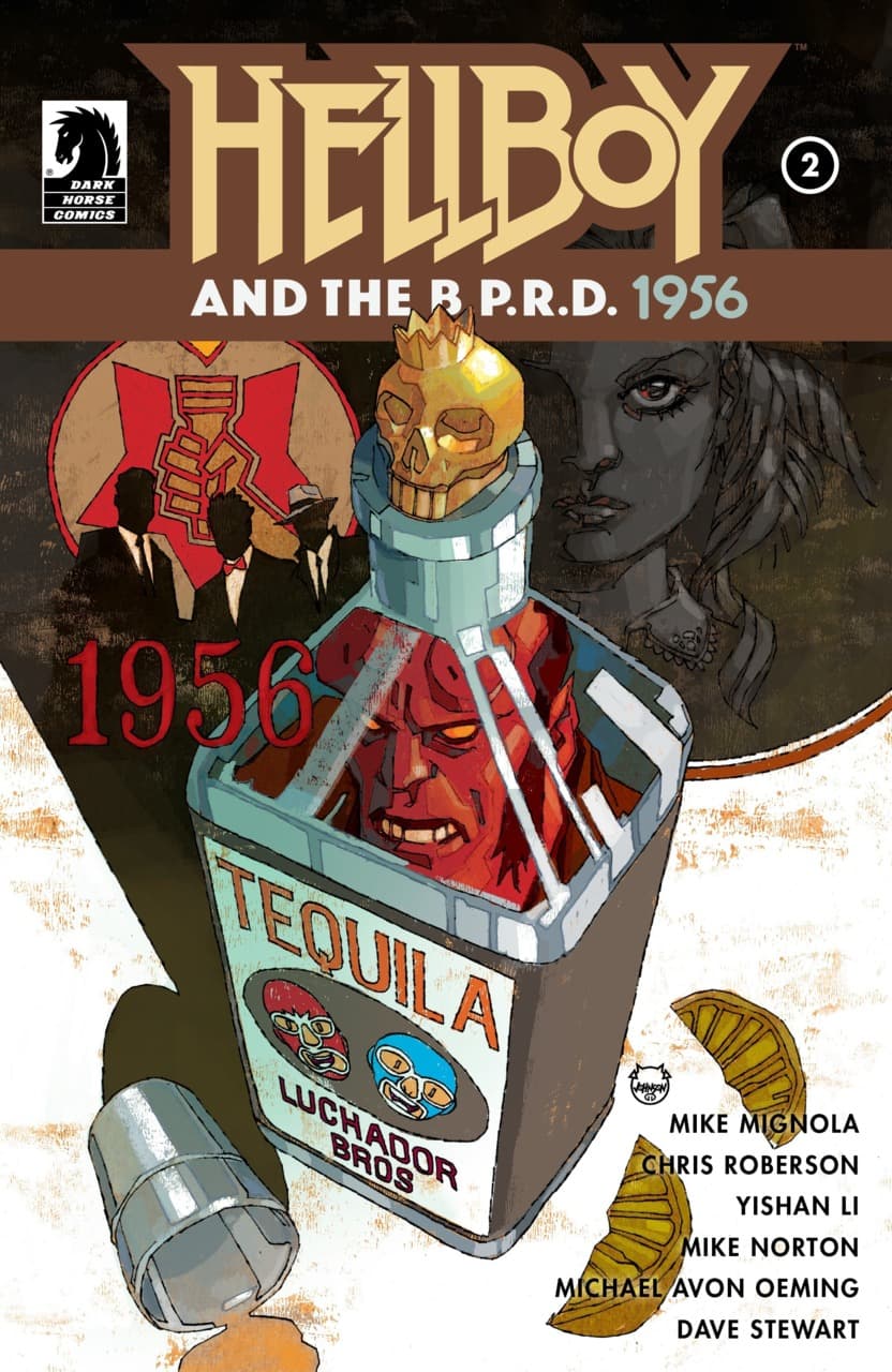 Hellboy and the B.P.R.D.: 1956 #2 cover