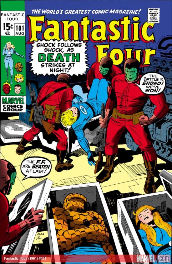 Fantastic Four #101 cover