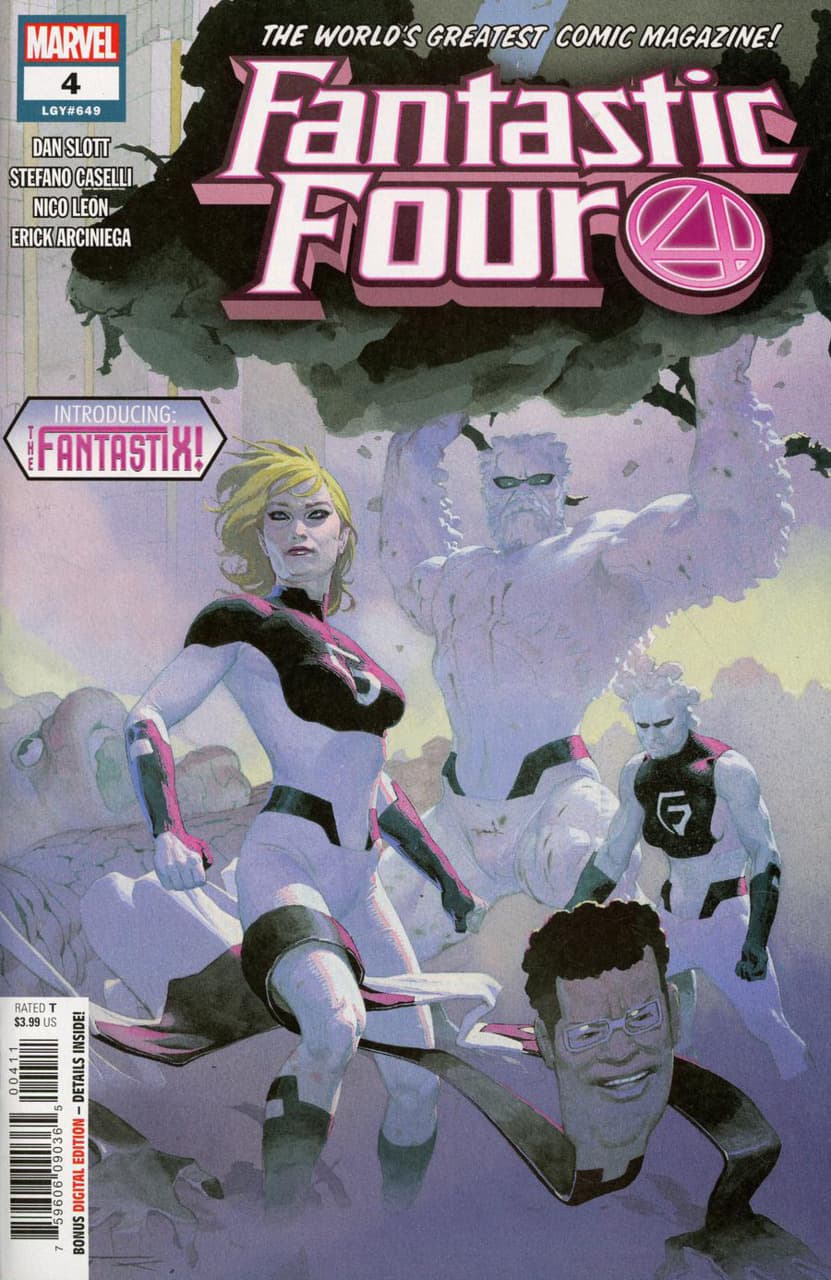 Fantastic Four #4 cover