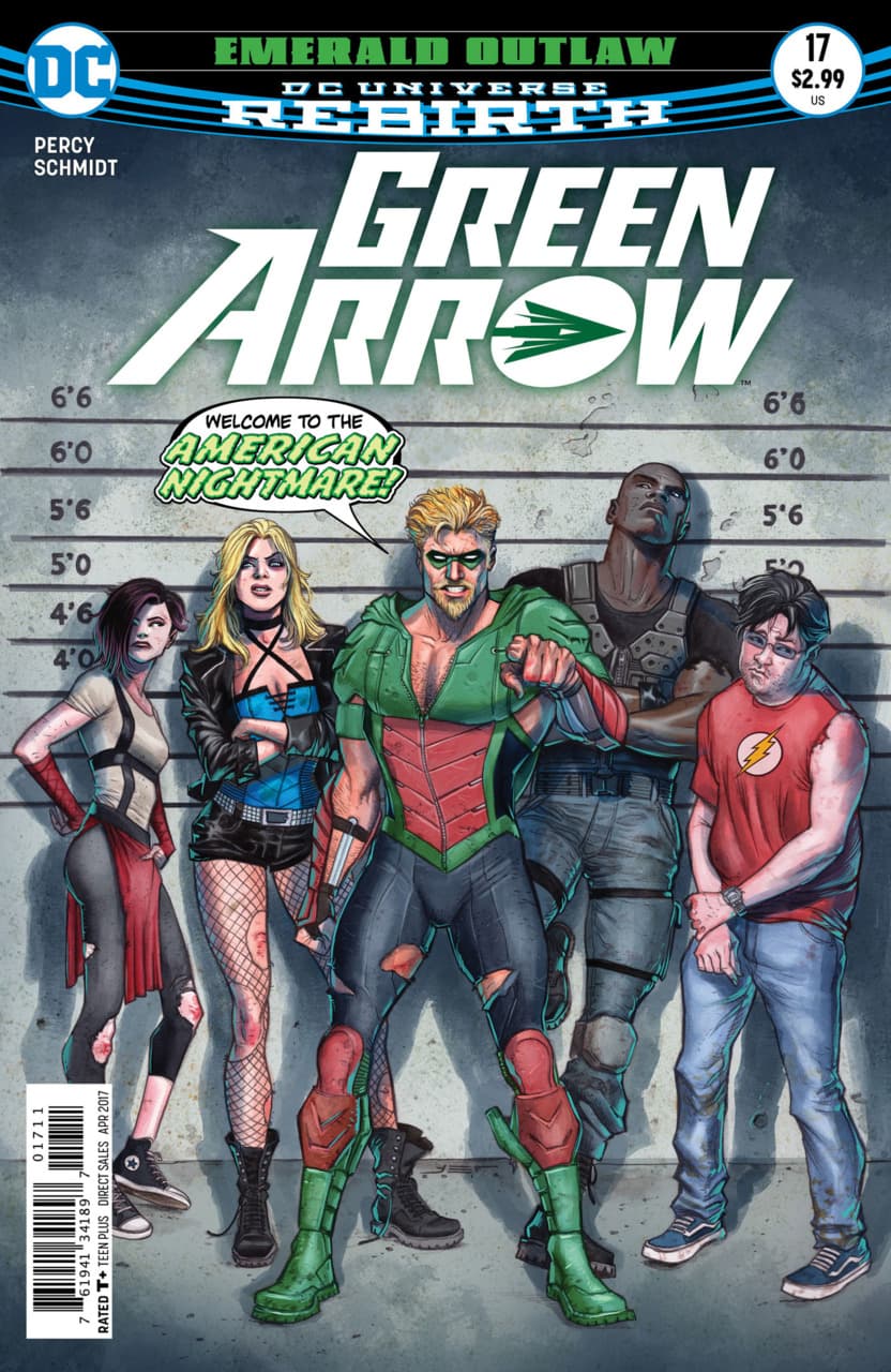 Green Arrow #17 cover