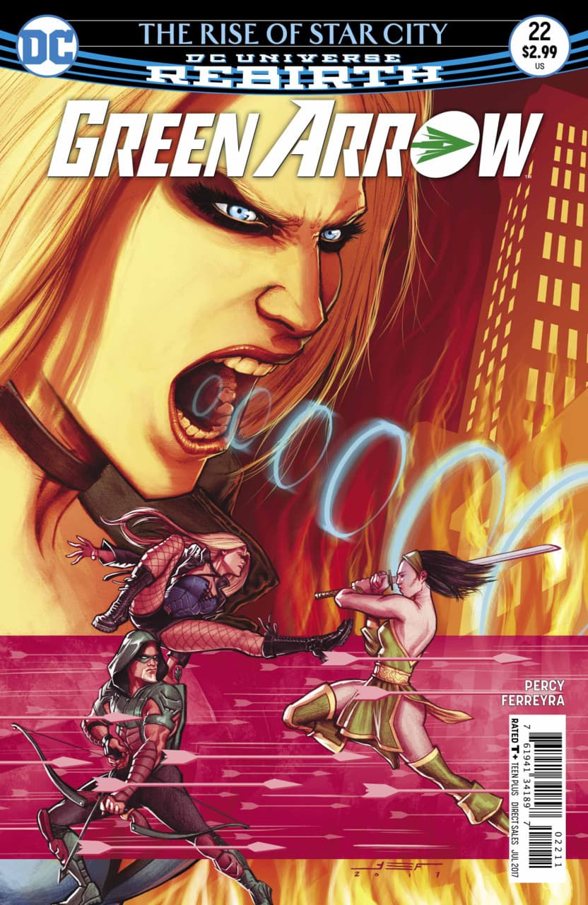 Green Arrow #22 cover