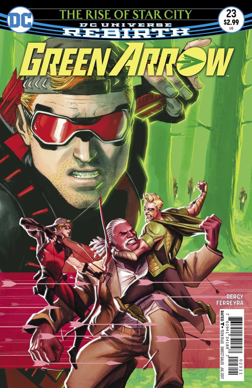 Green Arrow #23 cover