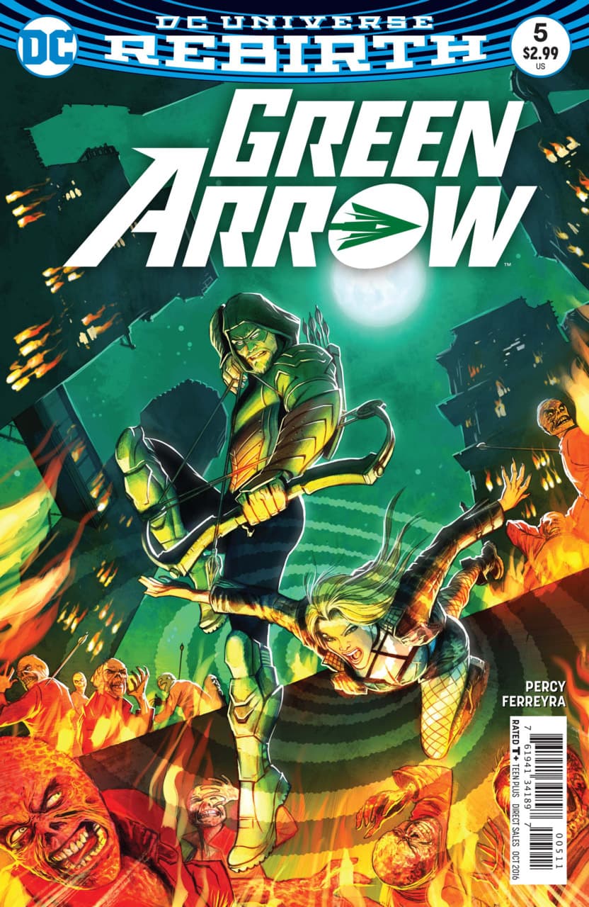 Green Arrow #5 cover