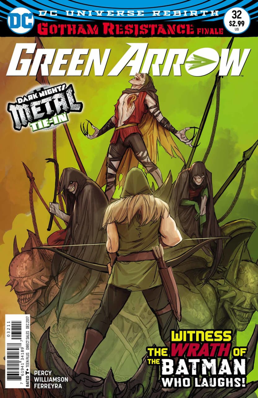 Green Arrow #32 cover