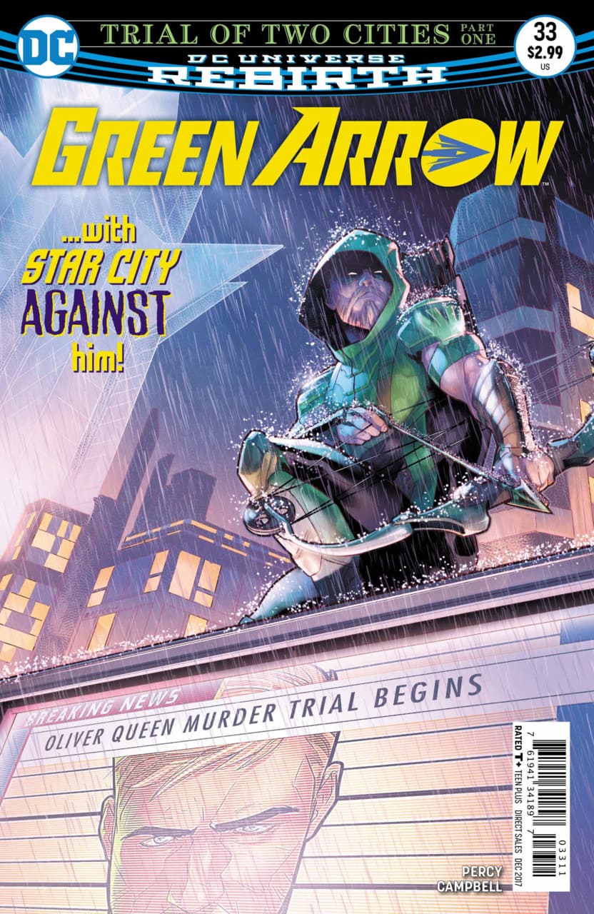 Green Arrow #33 cover