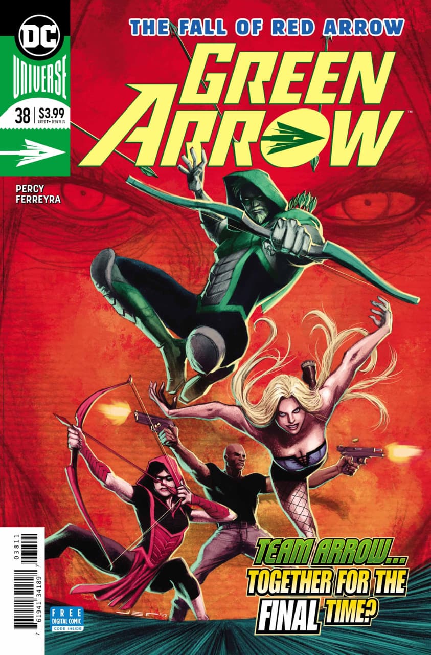 Green Arrow #38 cover