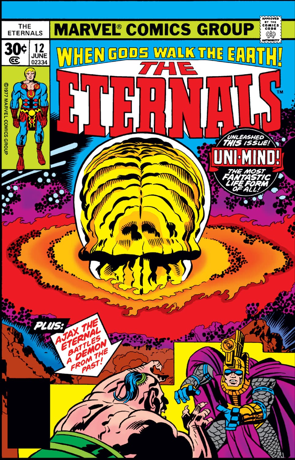 The Eternals #12 cover