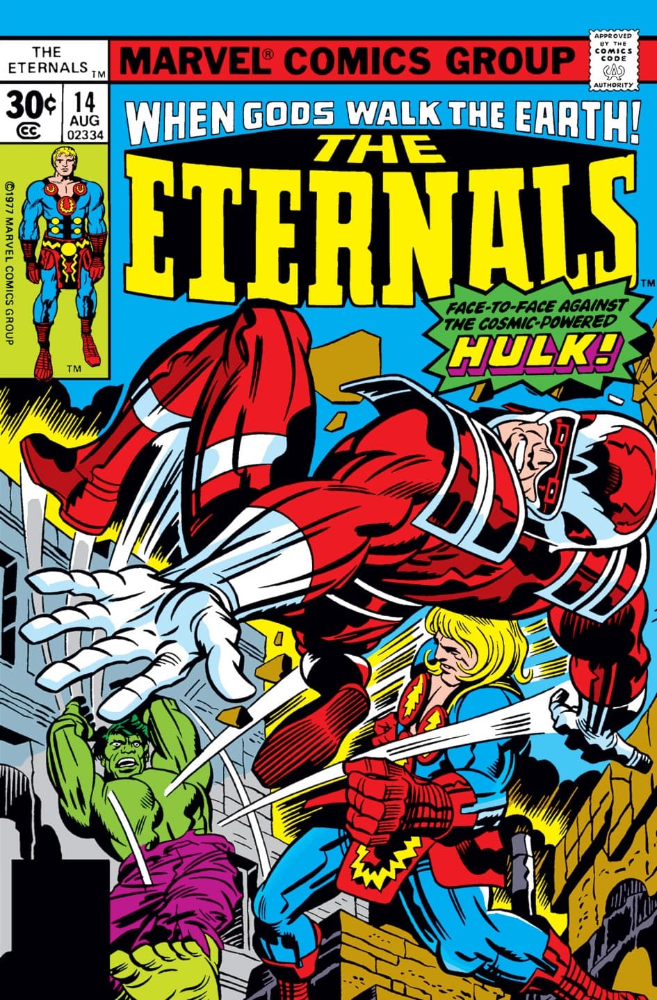 The Eternals #14 cover