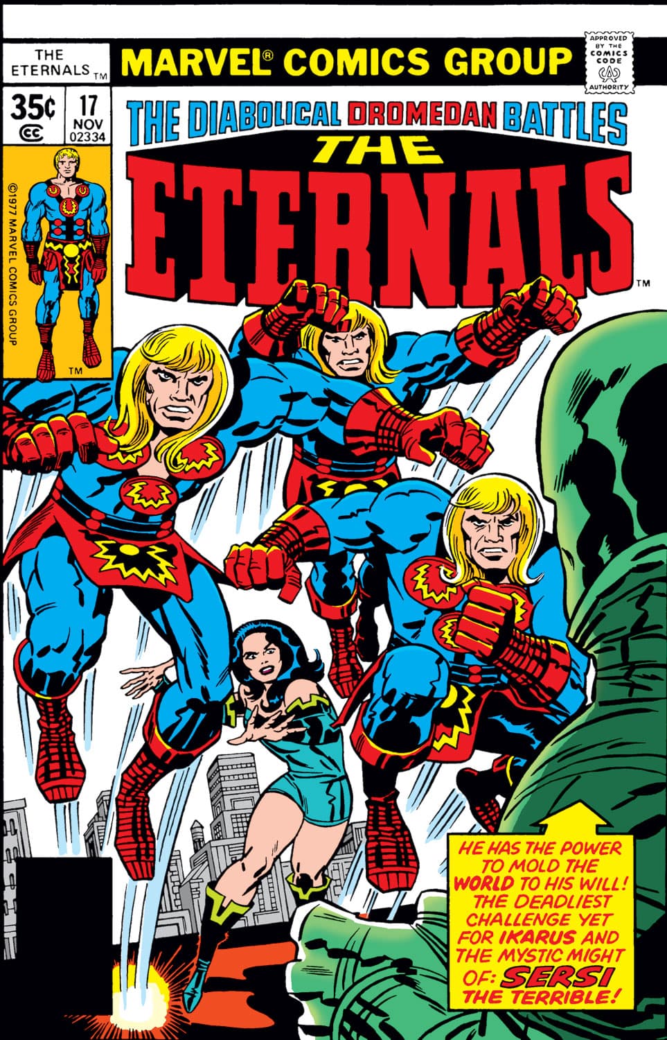 The Eternals #17 cover