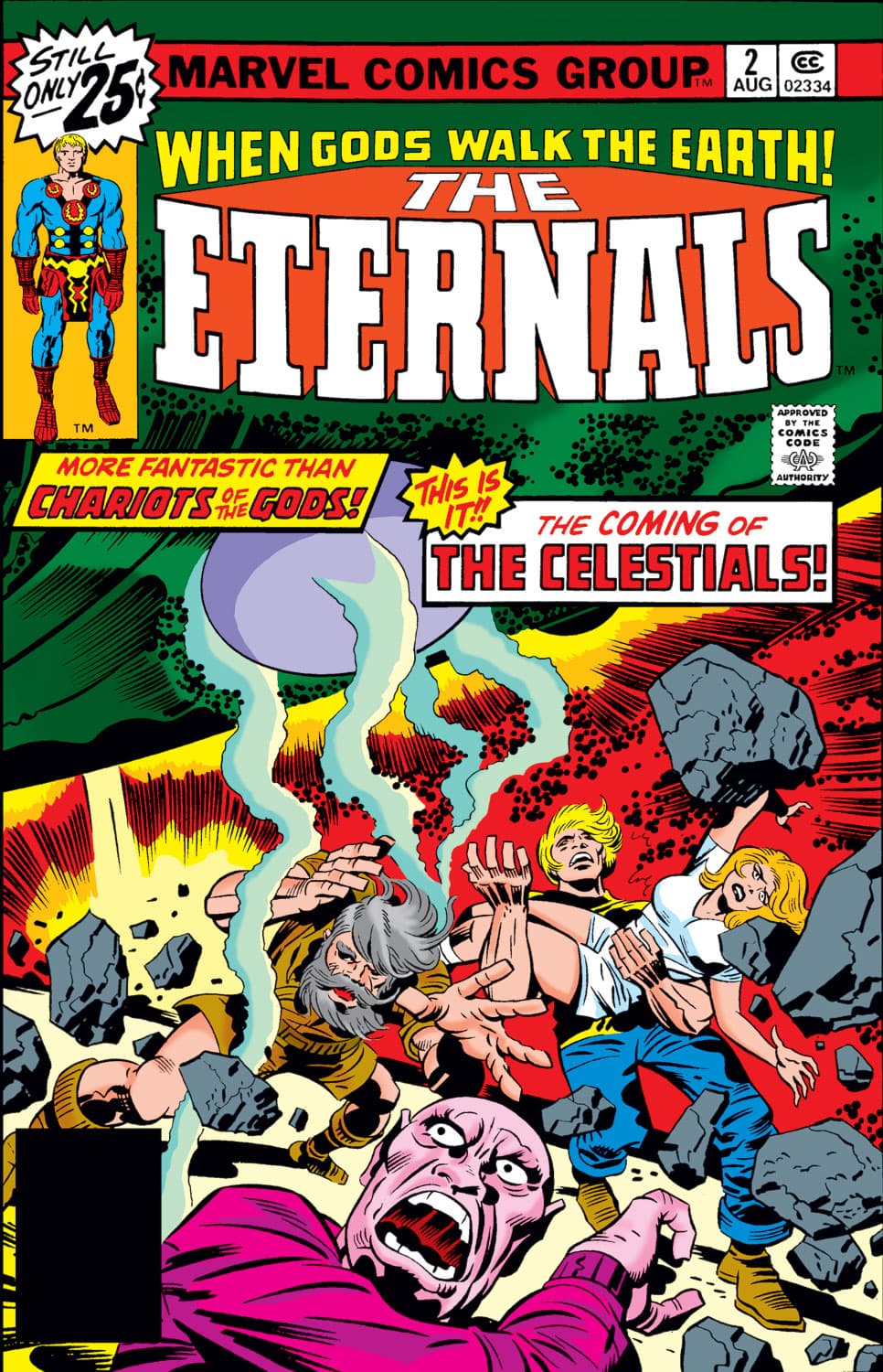The Eternals #2 cover