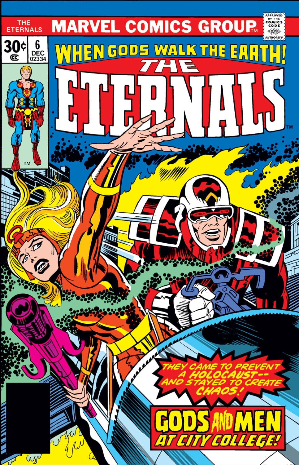 The Eternals #6 cover