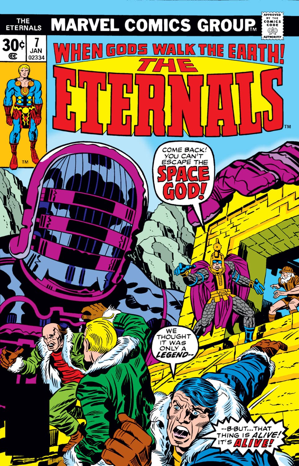 The Eternals #7 cover