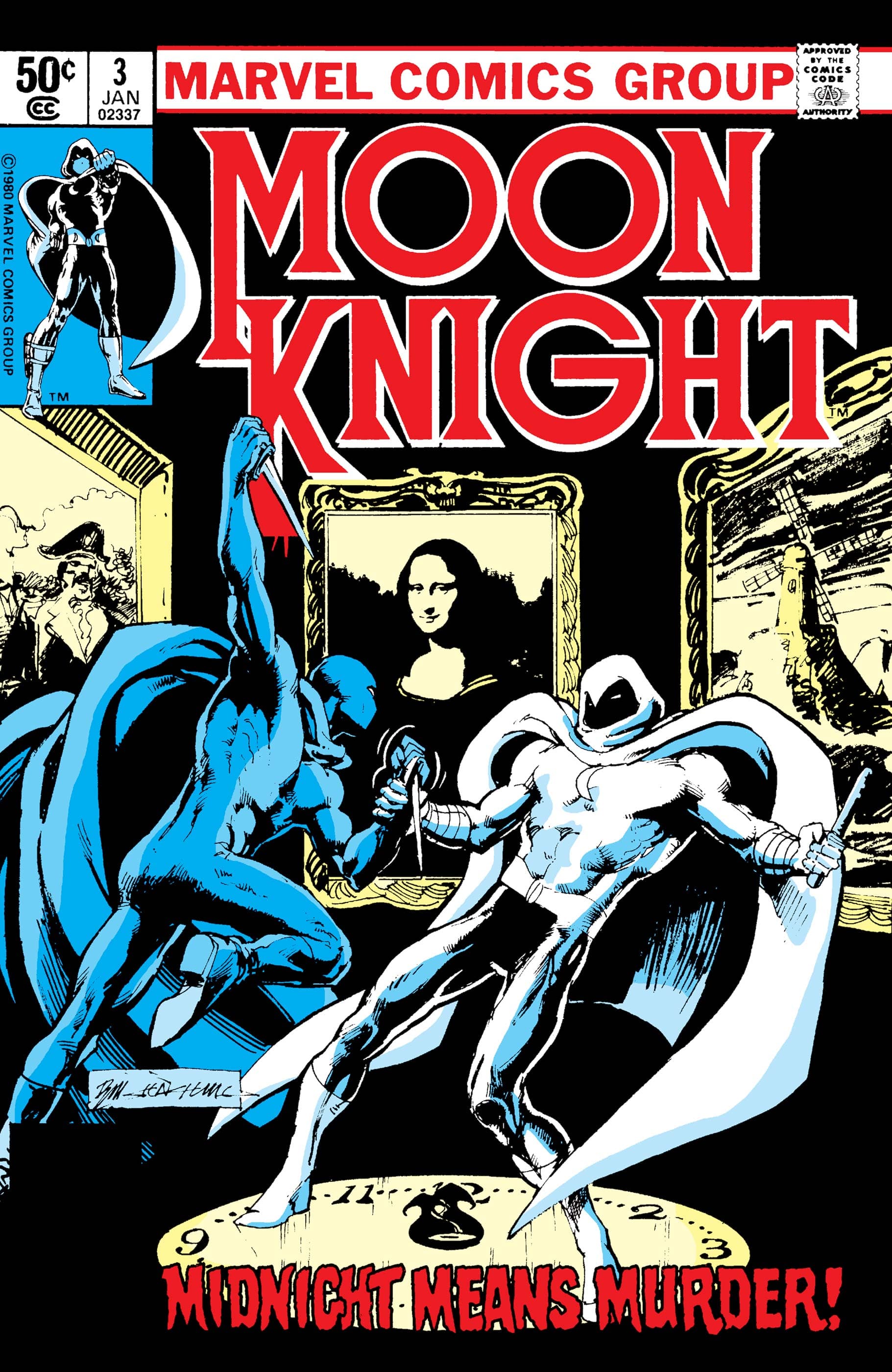 Moon Knight #3 cover