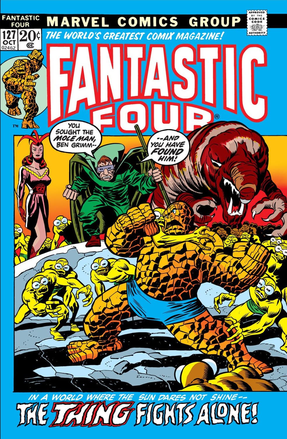 Fantastic Four #127 cover