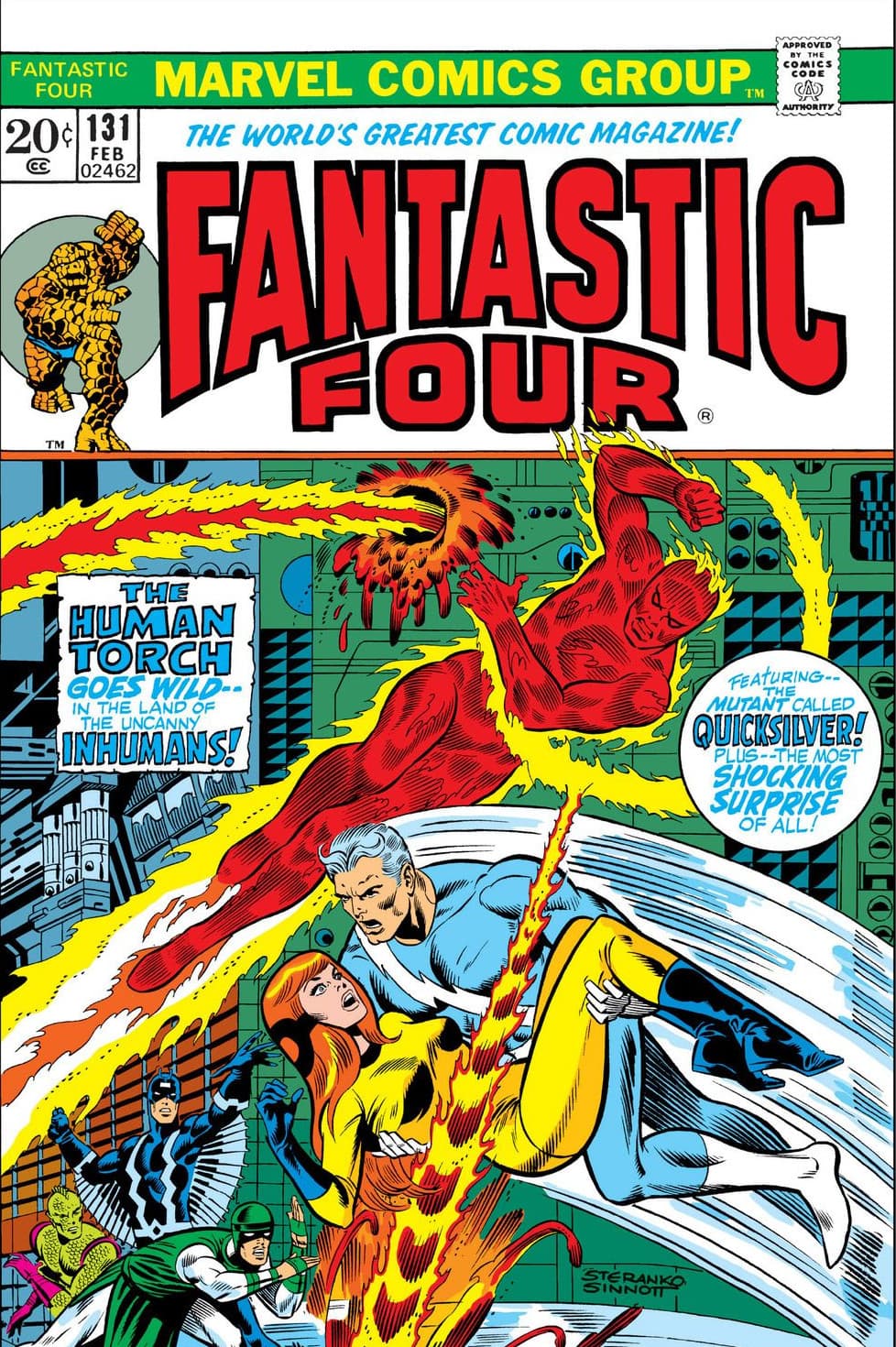 Fantastic Four #131 cover