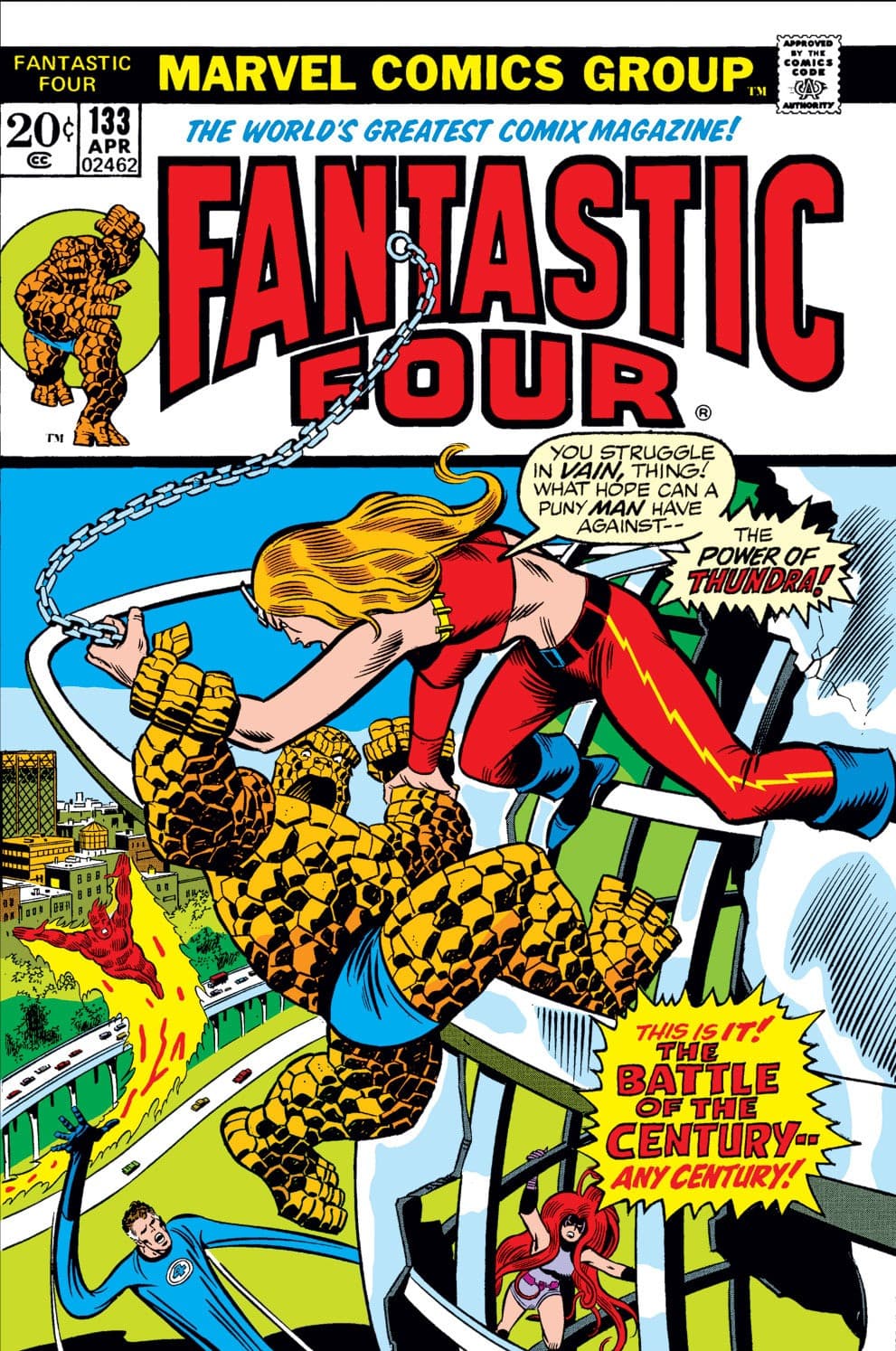 Fantastic Four #133 cover