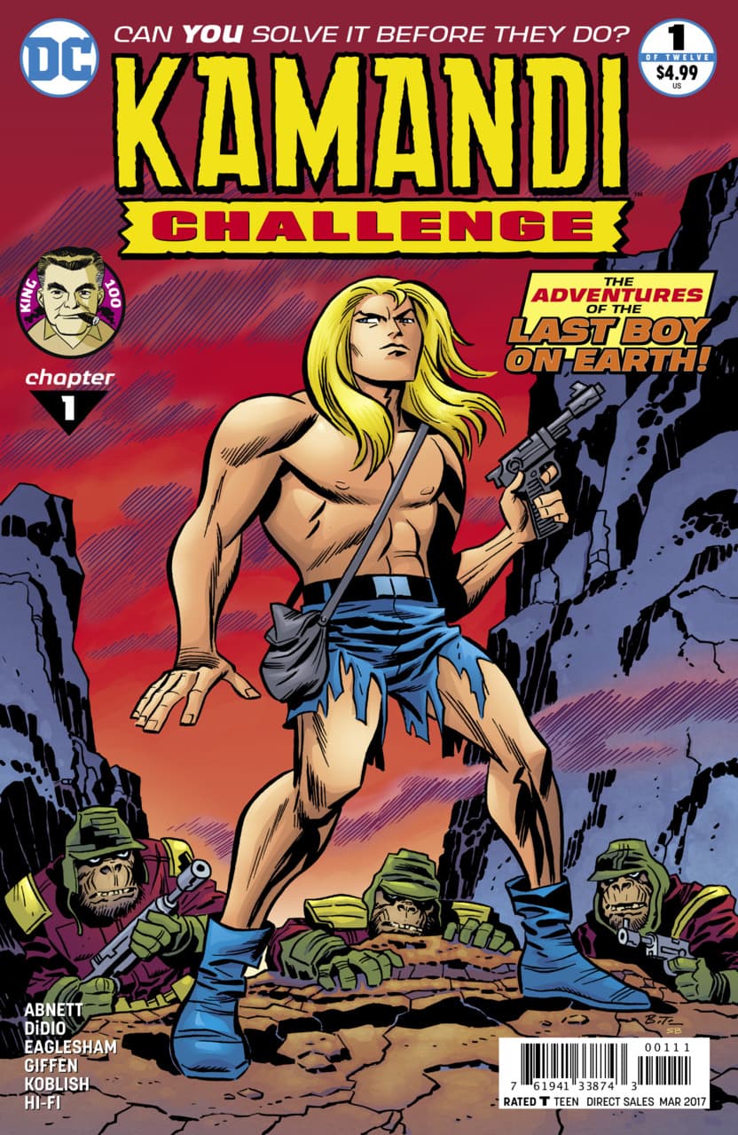 The Kamandi Challenge cover — © DC Comics