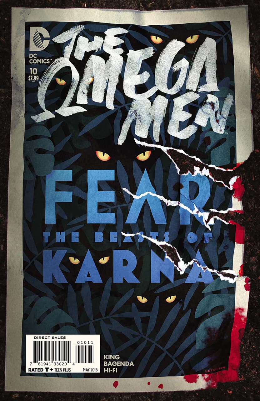 The Omega Men #10 cover