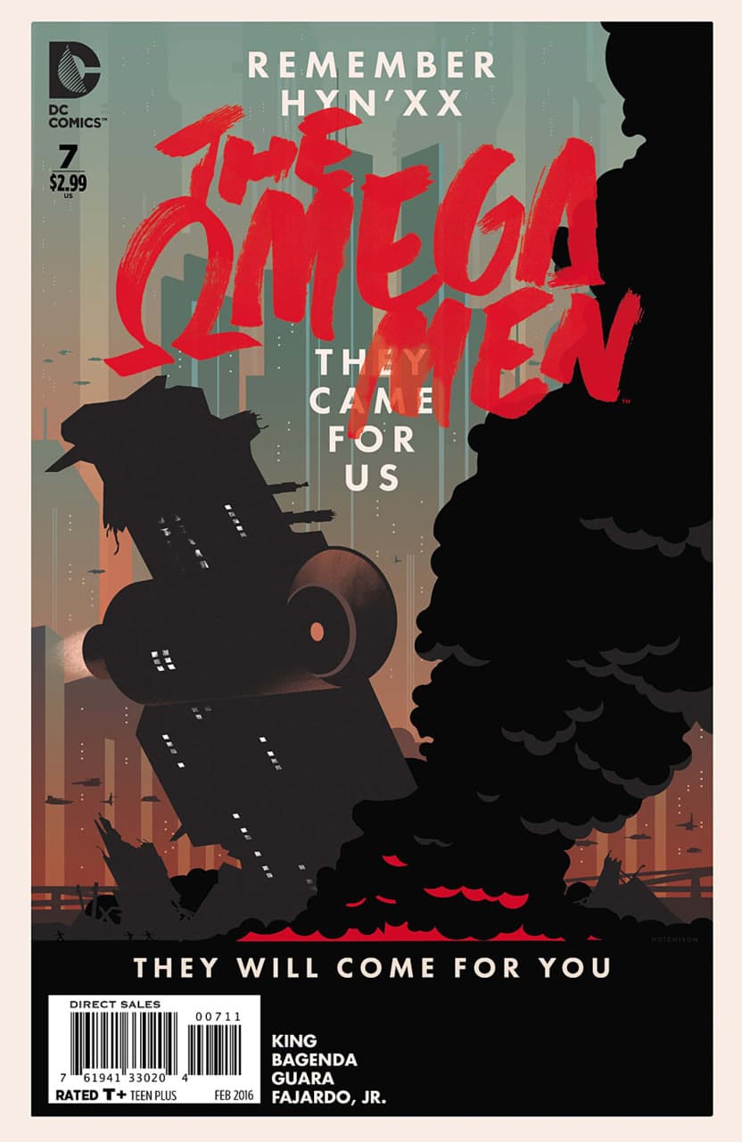 The Omega Men #7 cover