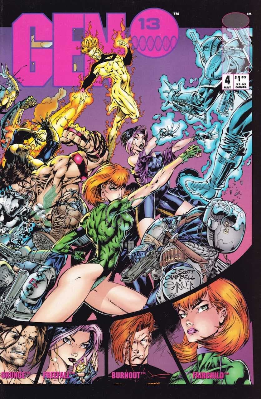 Gen 13 #4 cover