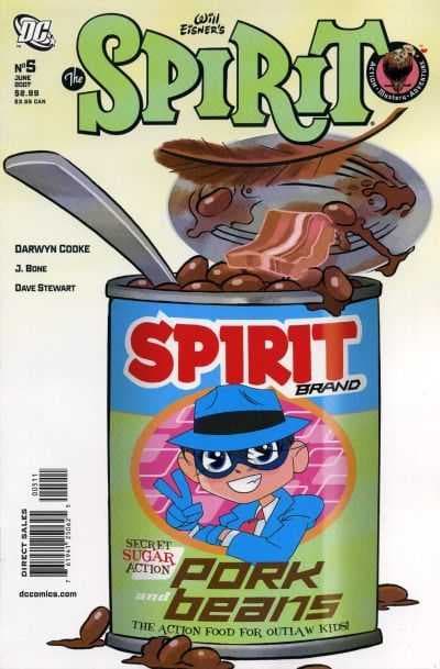 The Spirit #5 cover