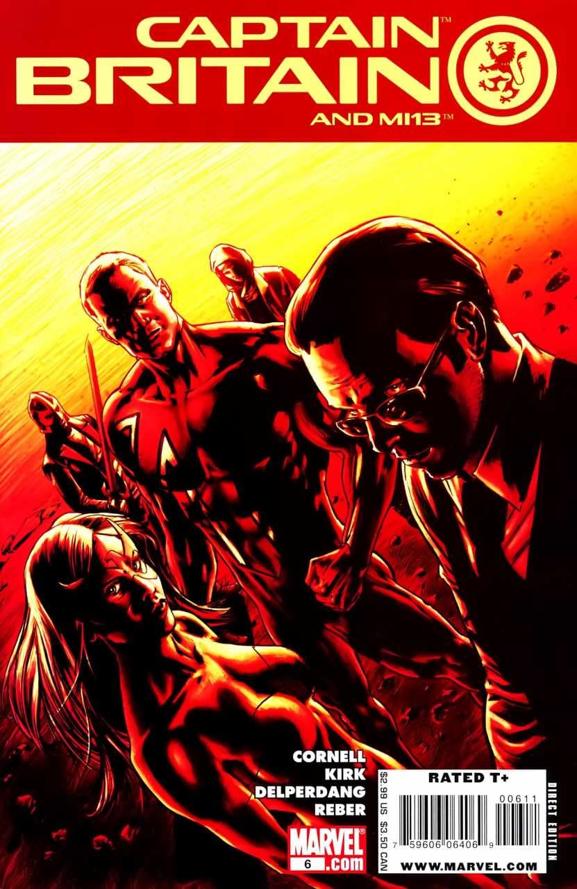 Captain Britain and MI:13 #6 cover