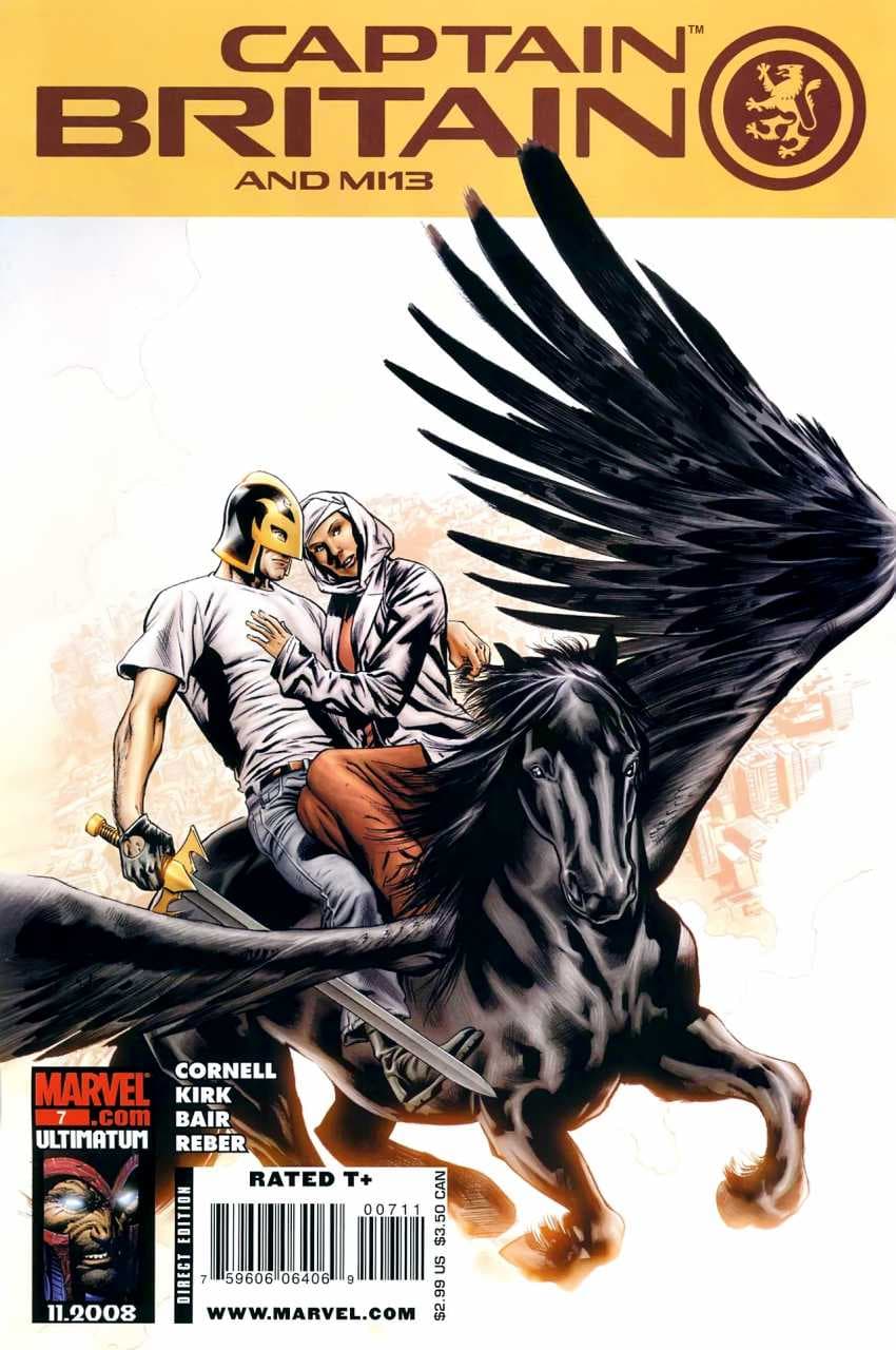Captain Britain and MI:13 #7 cover