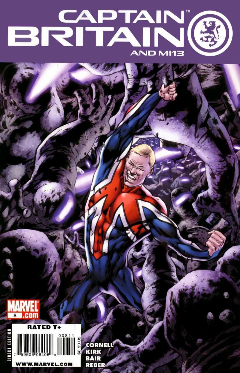 Captain Britain and MI:13 #8 cover