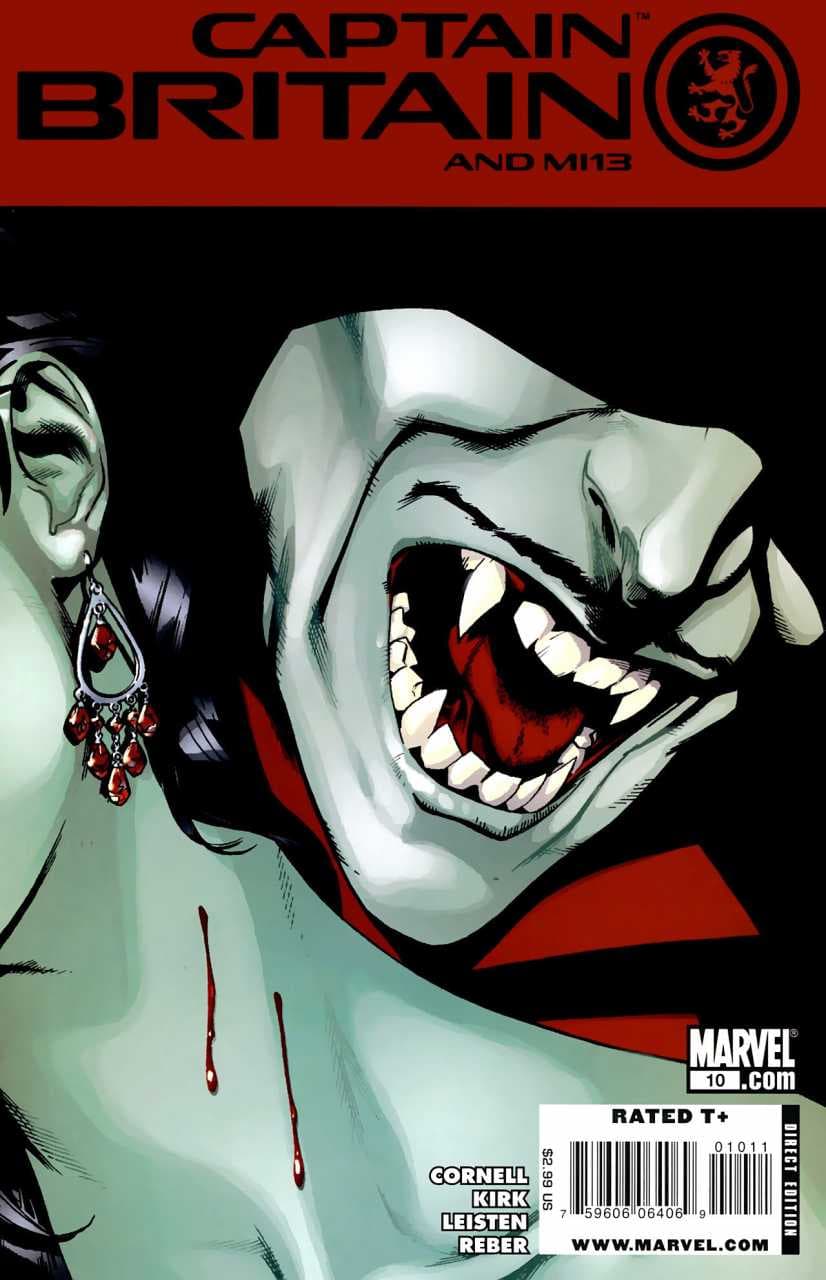 Captain Britain and MI:13 #10 cover