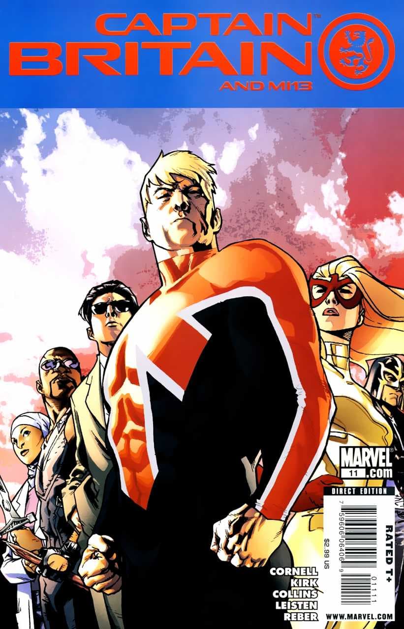 Captain Britain and MI:13 #11 cover