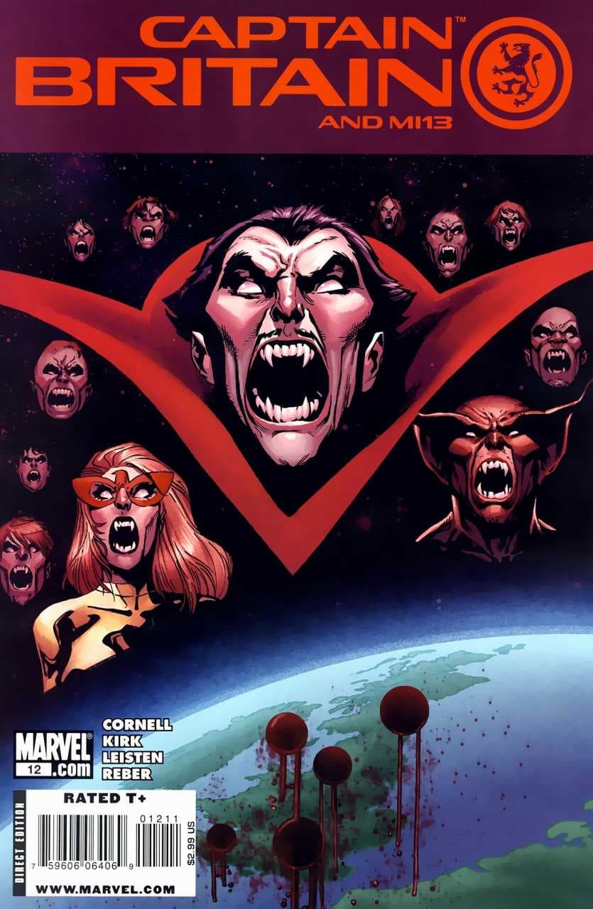 Captain Britain and MI:13 #12 cover