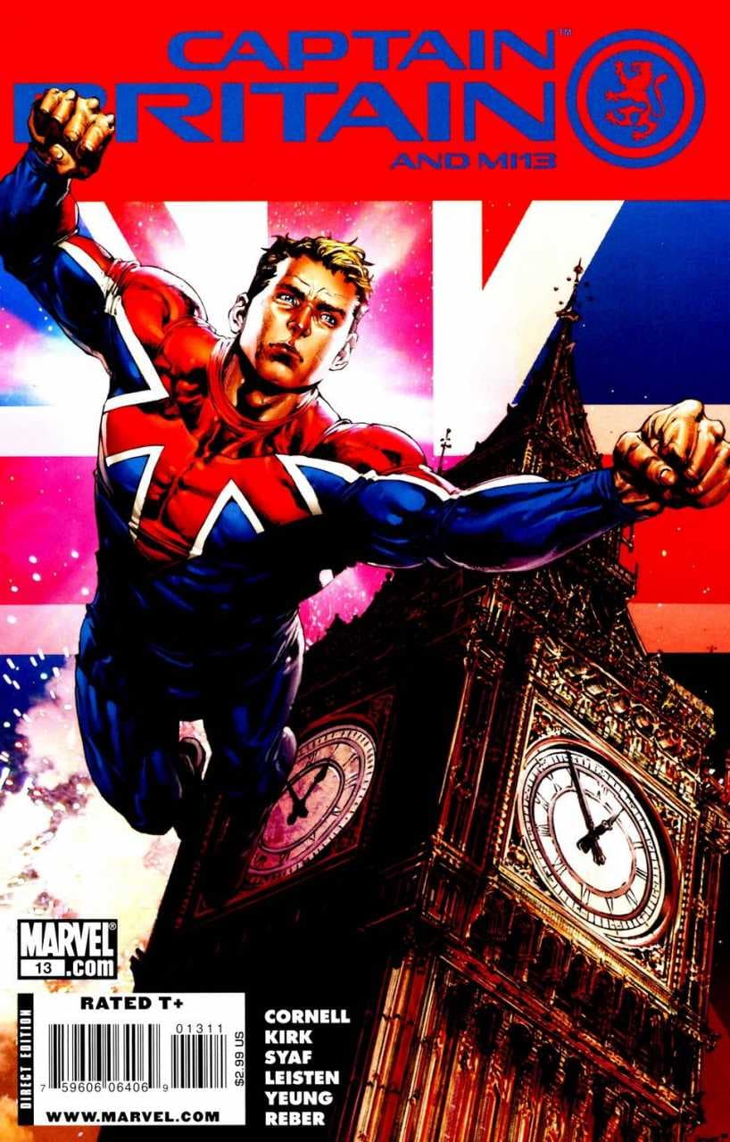 Captain Britain and MI:13 #13 cover