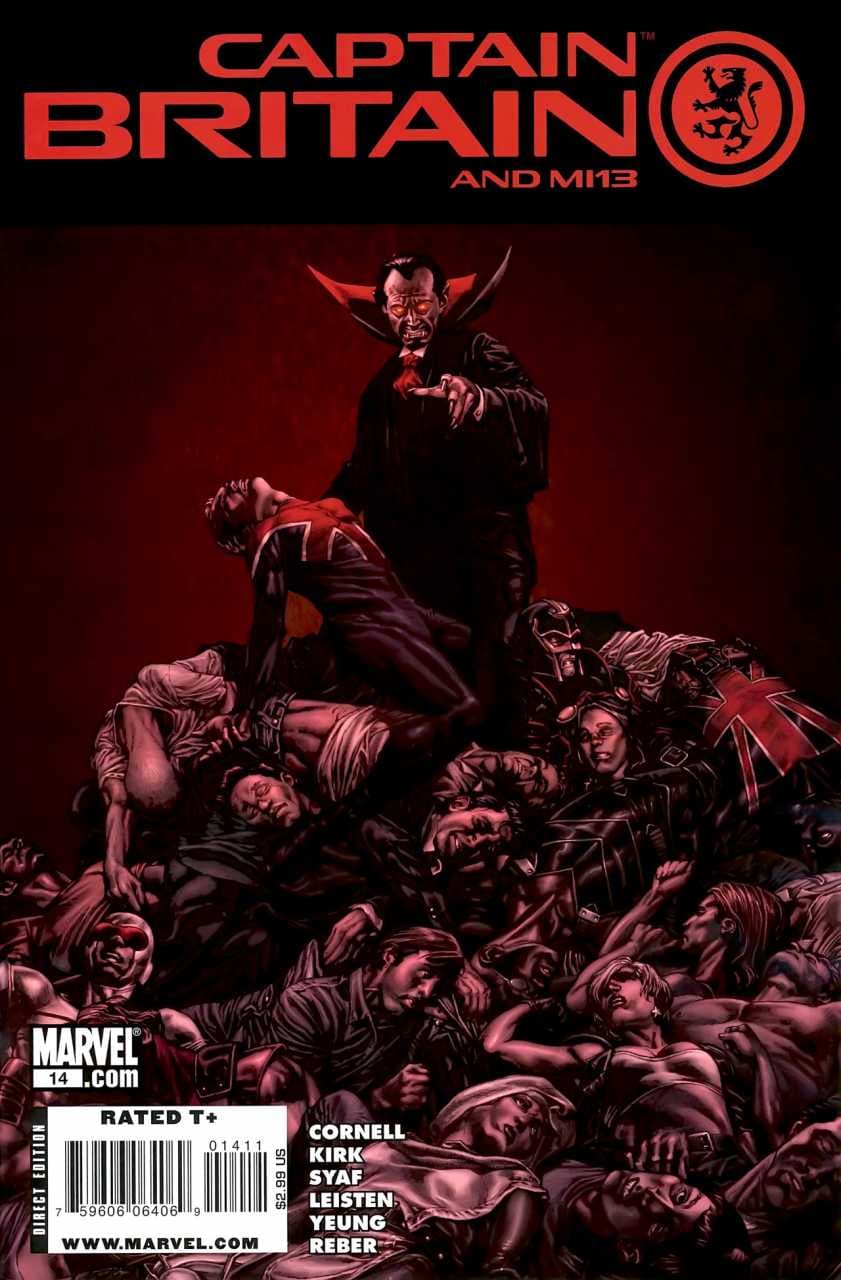 Captain Britain and MI:13 #14 cover