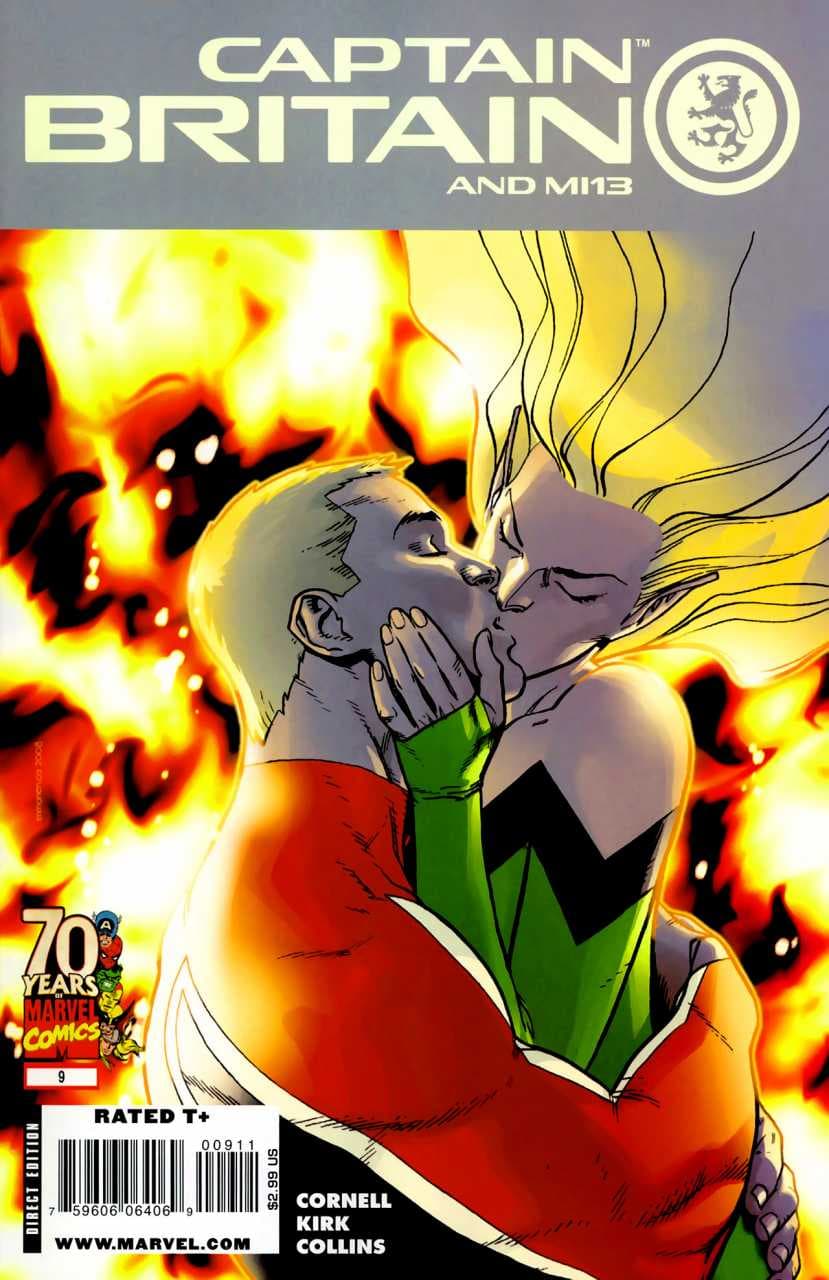 Captain Britain and MI:13 #9 cover