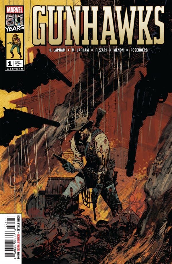 Gunhawks cover — © Marvel Comics