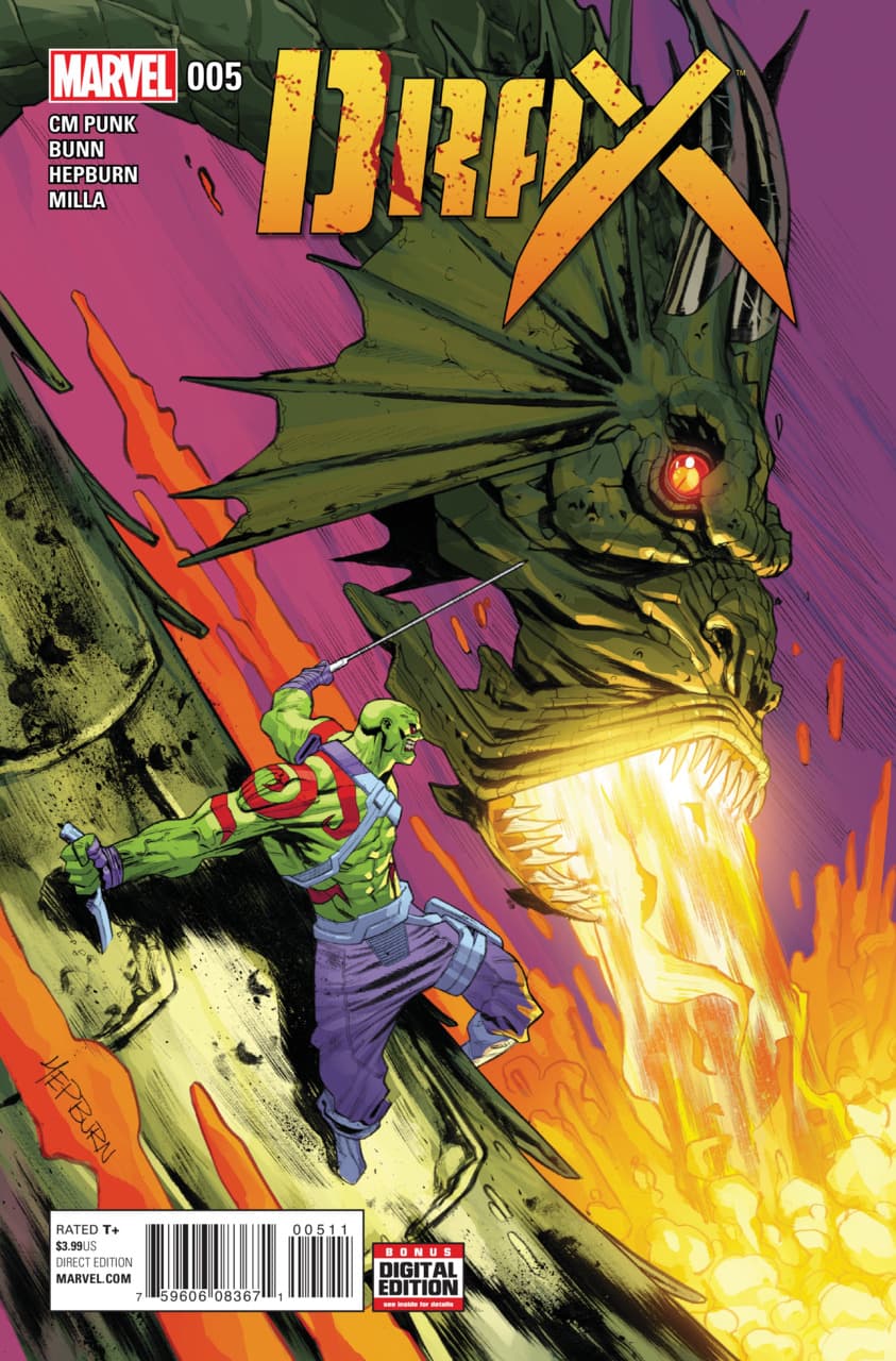 Drax #5 cover