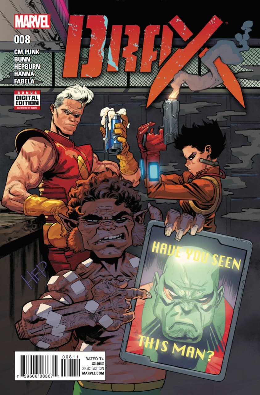 Drax #8 cover