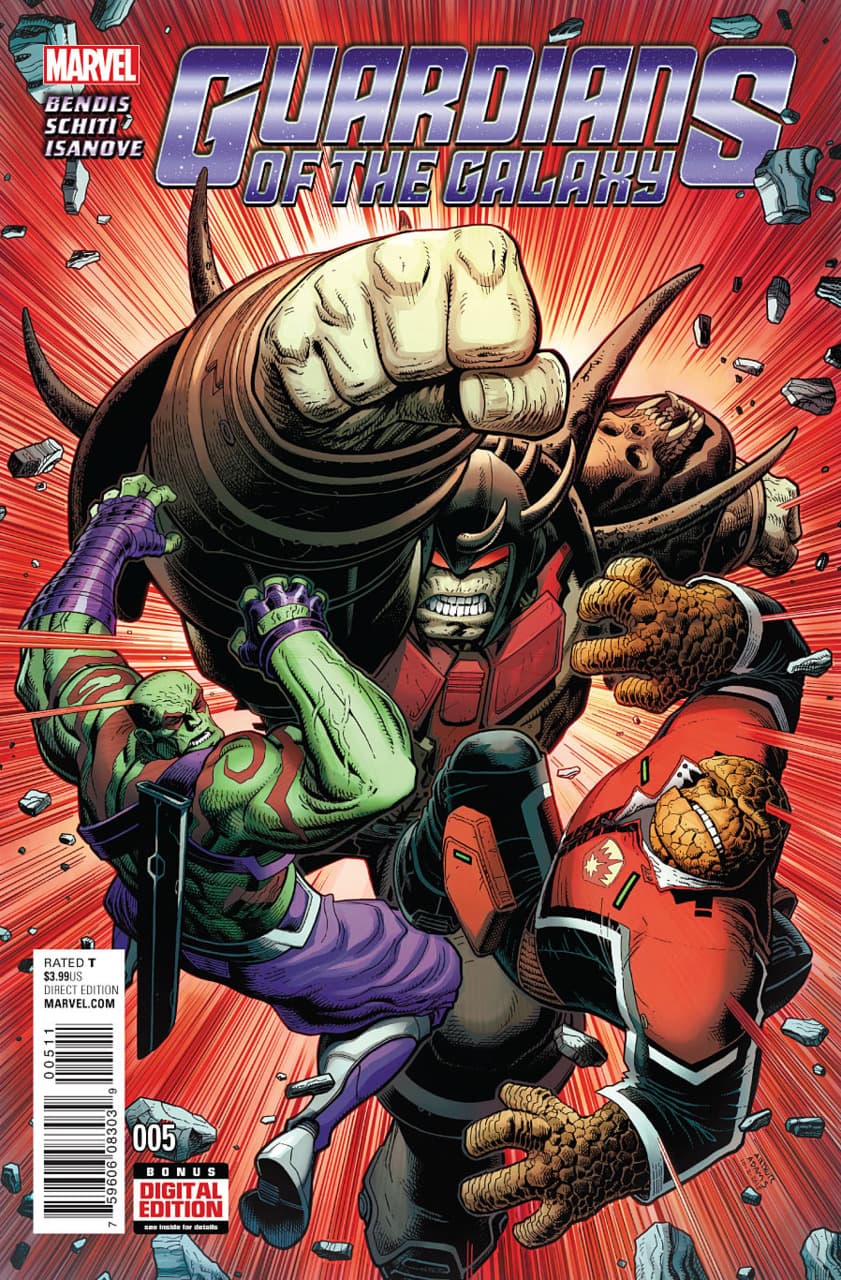 Guardians of the Galaxy #5 cover