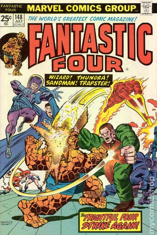 Fantastic Four #148 cover
