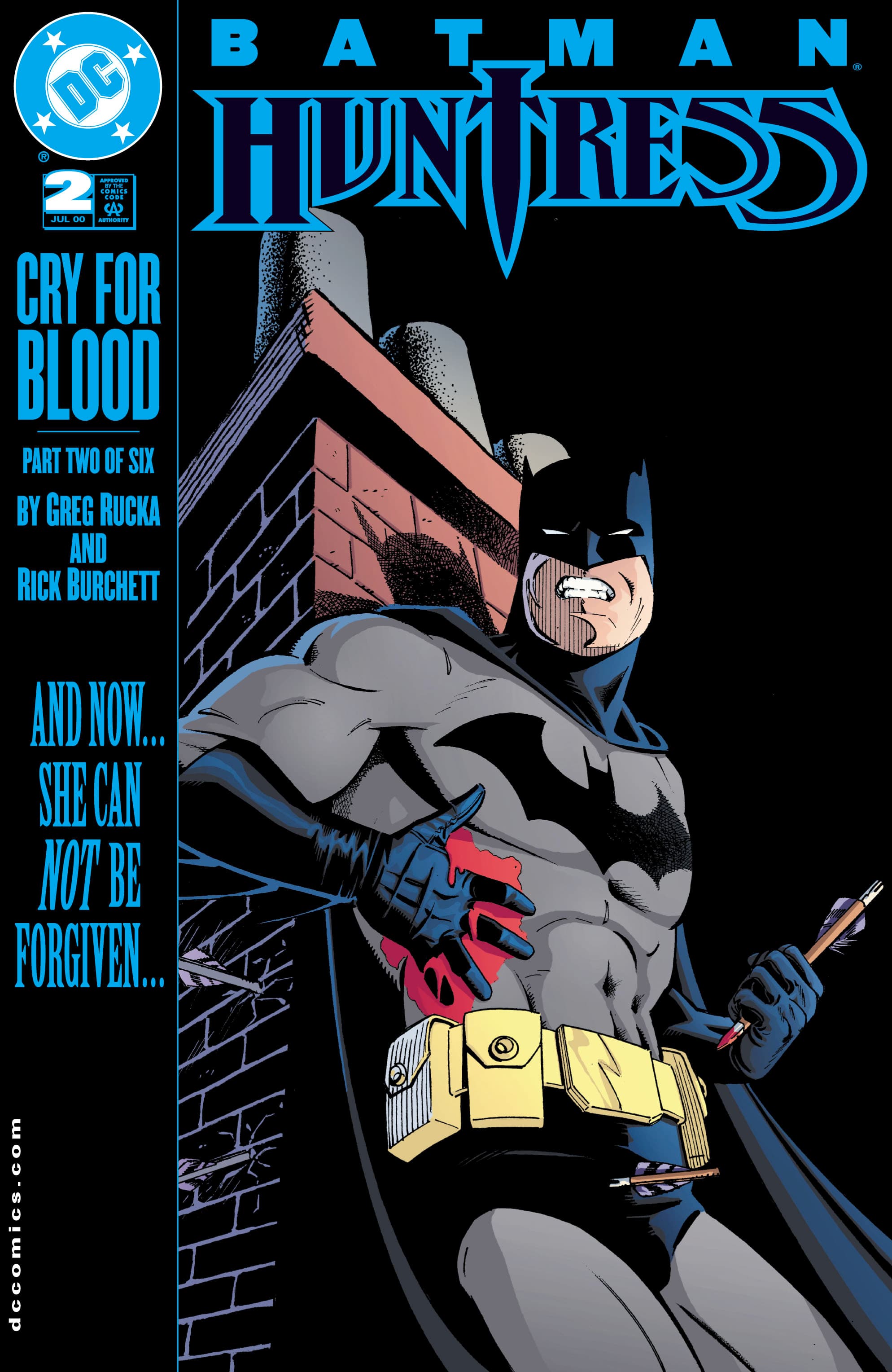 Batman/Huntress: Cry for Blood #2 cover