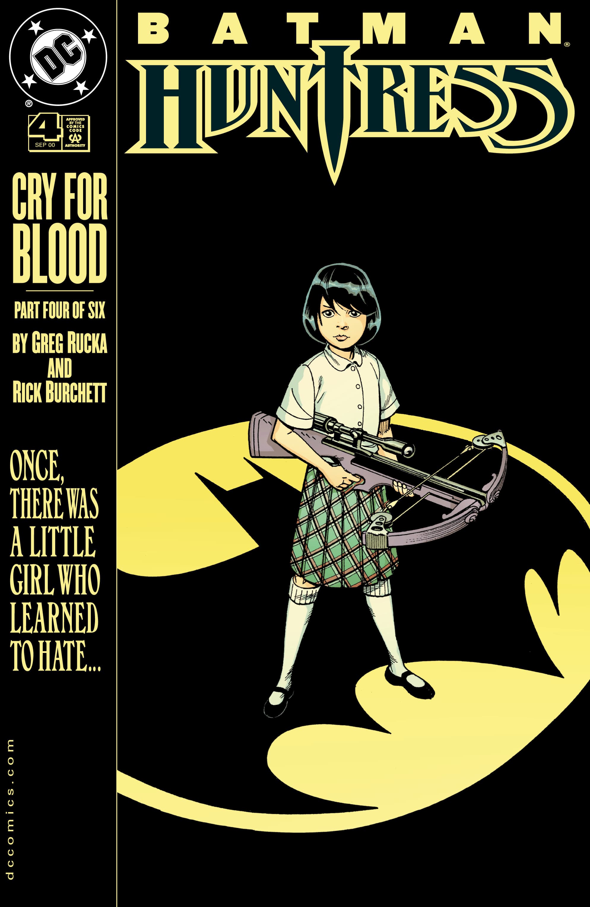 Batman/Huntress: Cry for Blood #4 cover