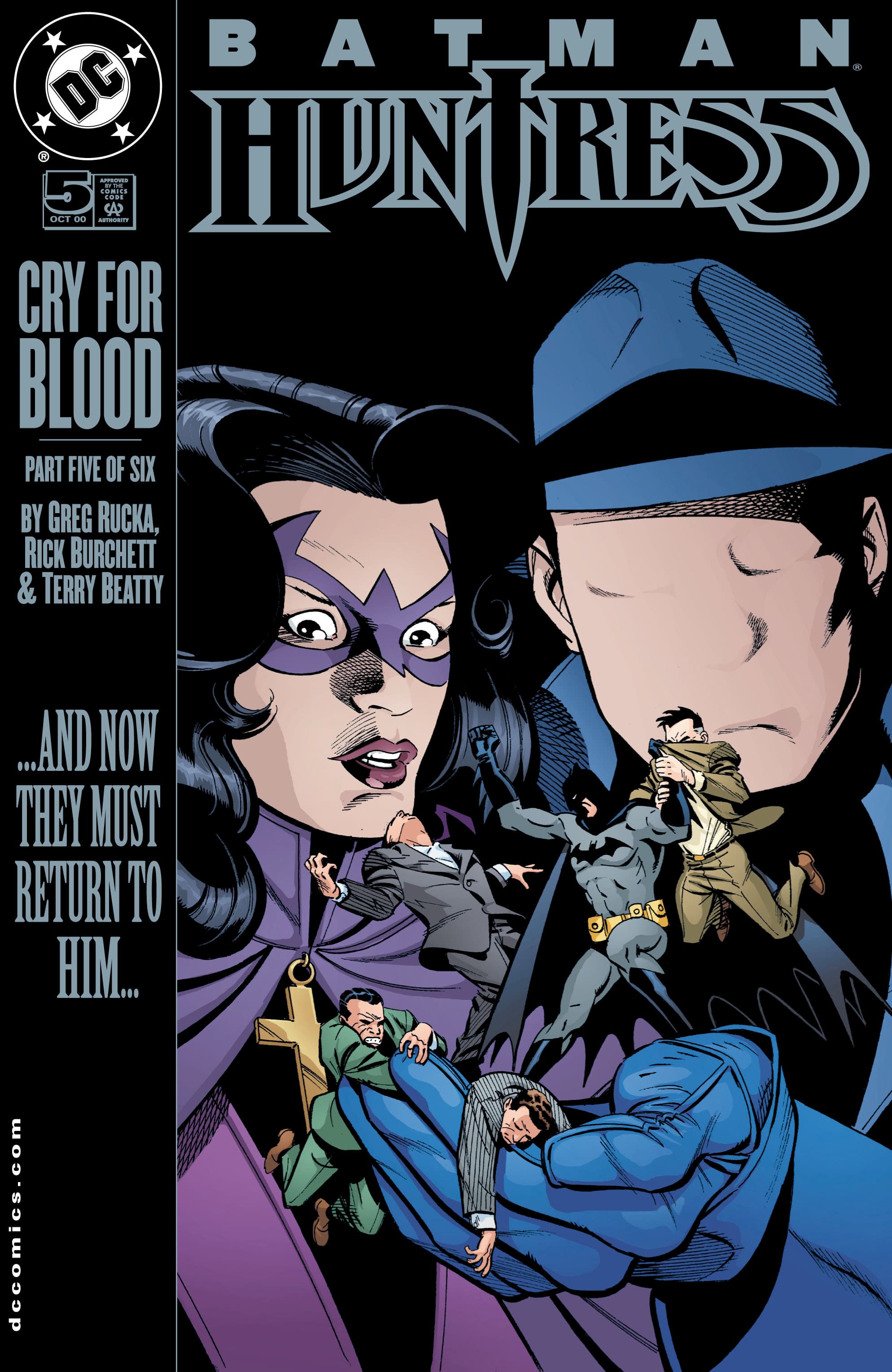 Batman/Huntress: Cry for Blood #5 cover