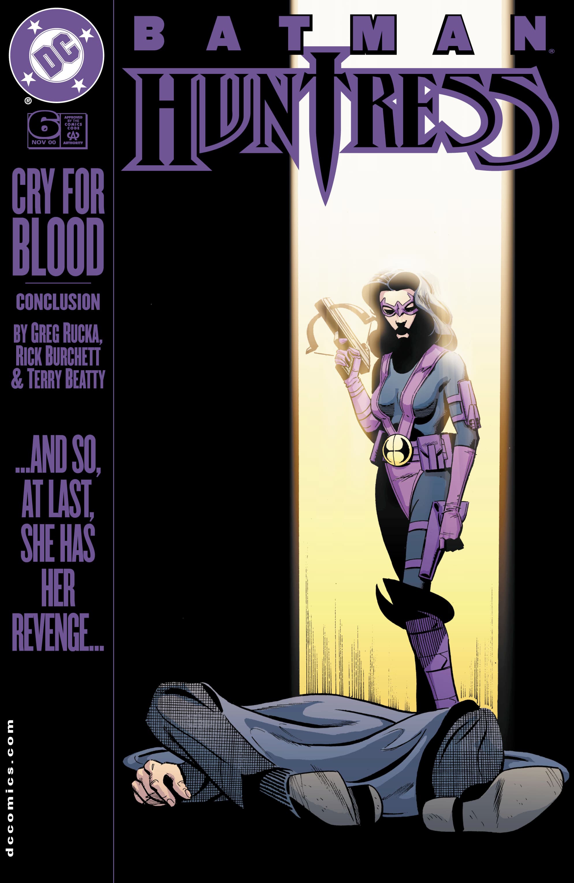 Batman/Huntress: Cry for Blood #6 cover
