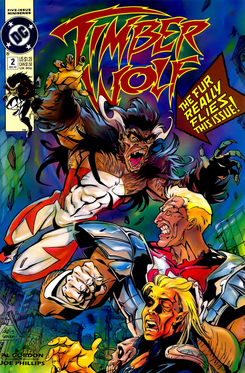 Timber Wolf #2 cover