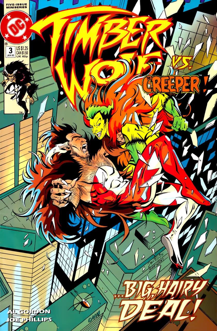 Timber Wolf #3 cover