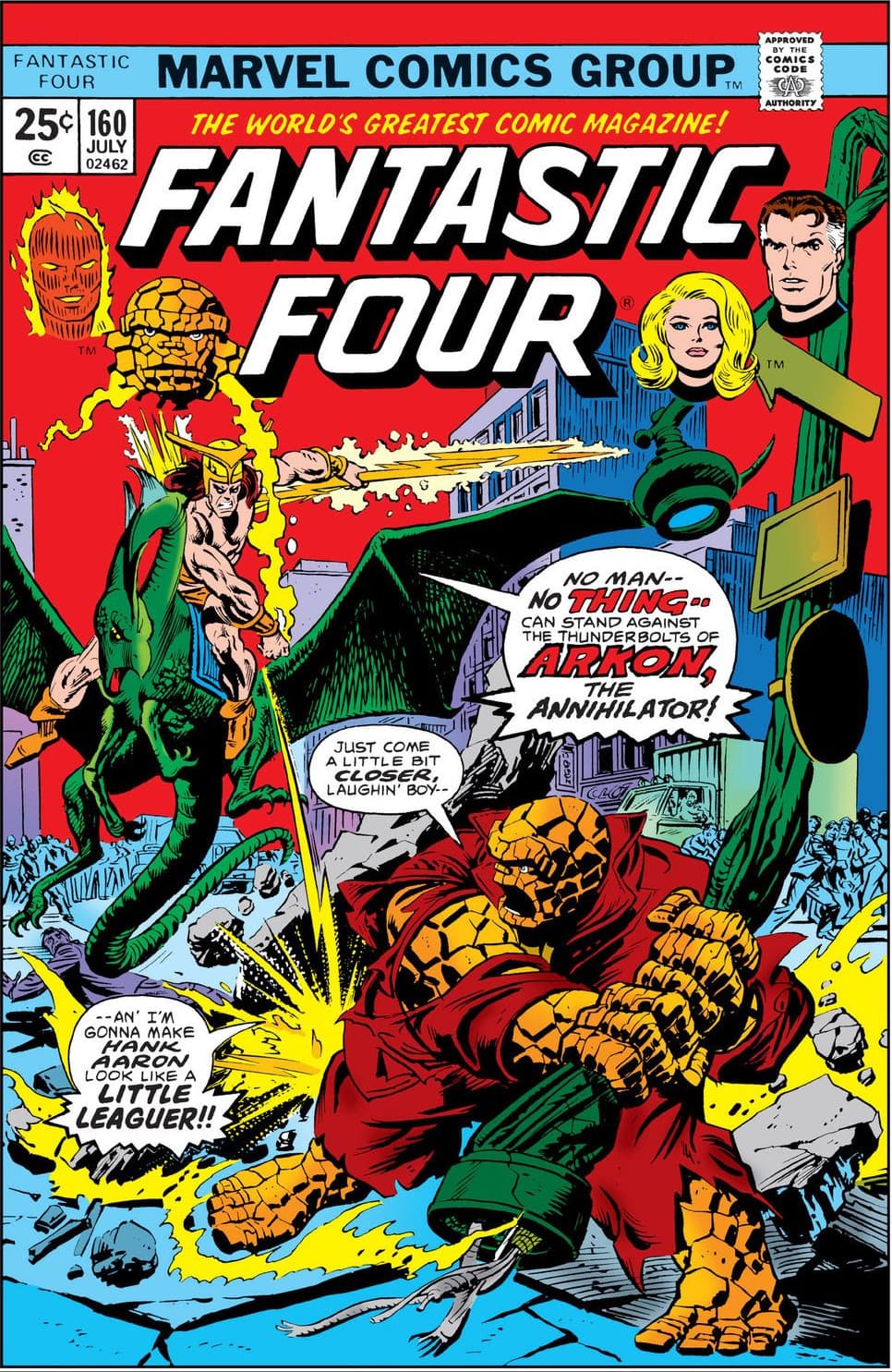 Fantastic Four #160 cover
